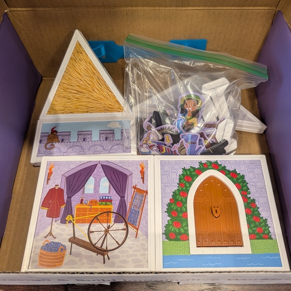 MELISSA & DOUG MAGNETivity Medieval Castle Magnetic Building Play Set - Picture 3 of 5